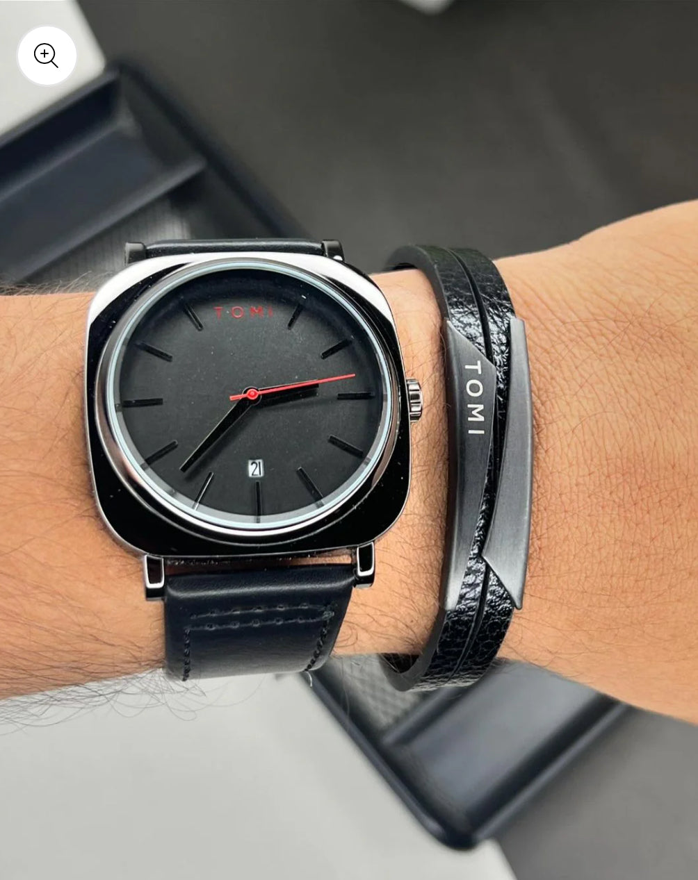 Tomi Black Business Class Watch - Precious Mart