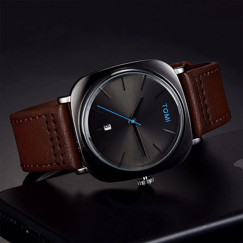Tomi Black Business Class Watch - Precious Mart