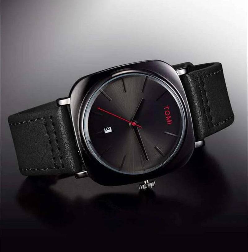 Tomi Black Business Class Watch - Precious Mart