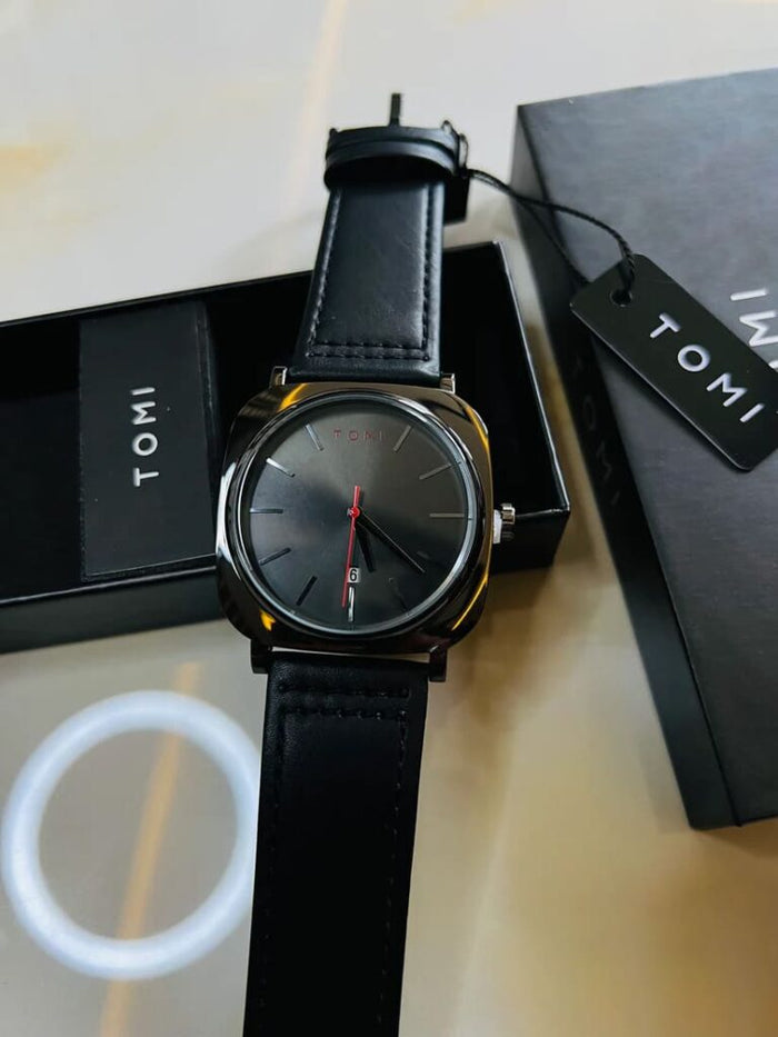 Tomi Black Business Class Watch - Precious Mart